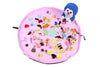 Tapete Infantil New Portable Kids Toy Storage Bag and Play Mat Toys Organizer Drawstring Pouch Fashion Practical Storage